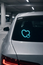 Solar Heart LED Car Light thumbnail