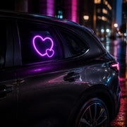 Solar Heart LED Car Light thumbnail