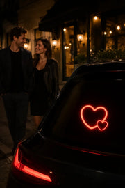 Solar Heart LED Car Light thumbnail